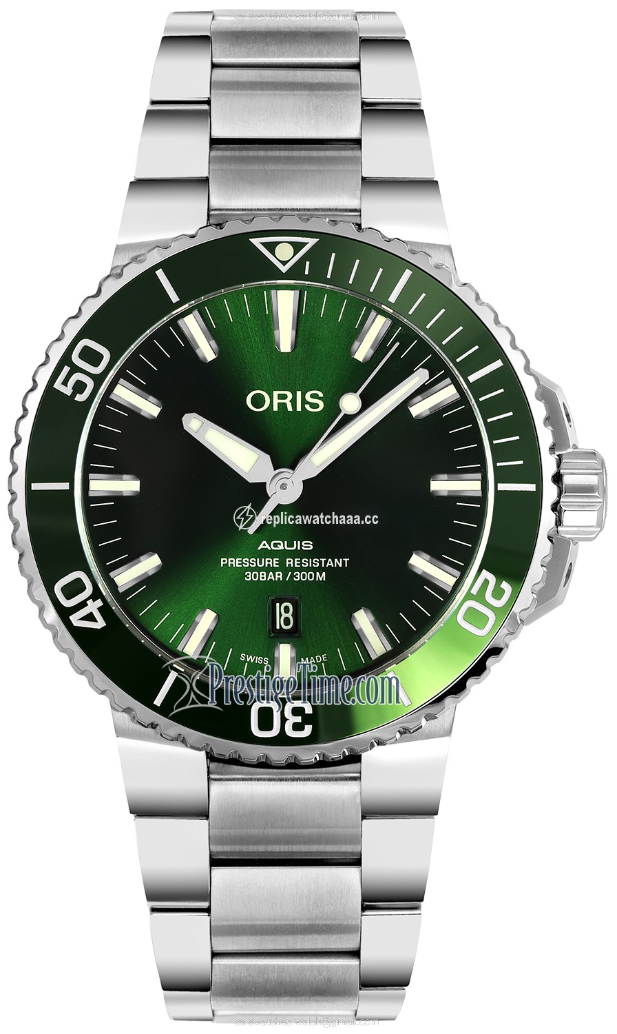 01 733 7732 4157-07 8 21 05PEB Oris Aquis Date 39.5mm Mens Watch 01 733 7732 4157-07 8 21 05PEB Oris Aquis Date 39.5mm Mens Watch